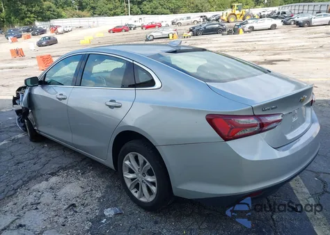 2020 Chevrolet Malibu Fwd Lt из США, поврежденный, VIN 1G1ZD5STXLF062337